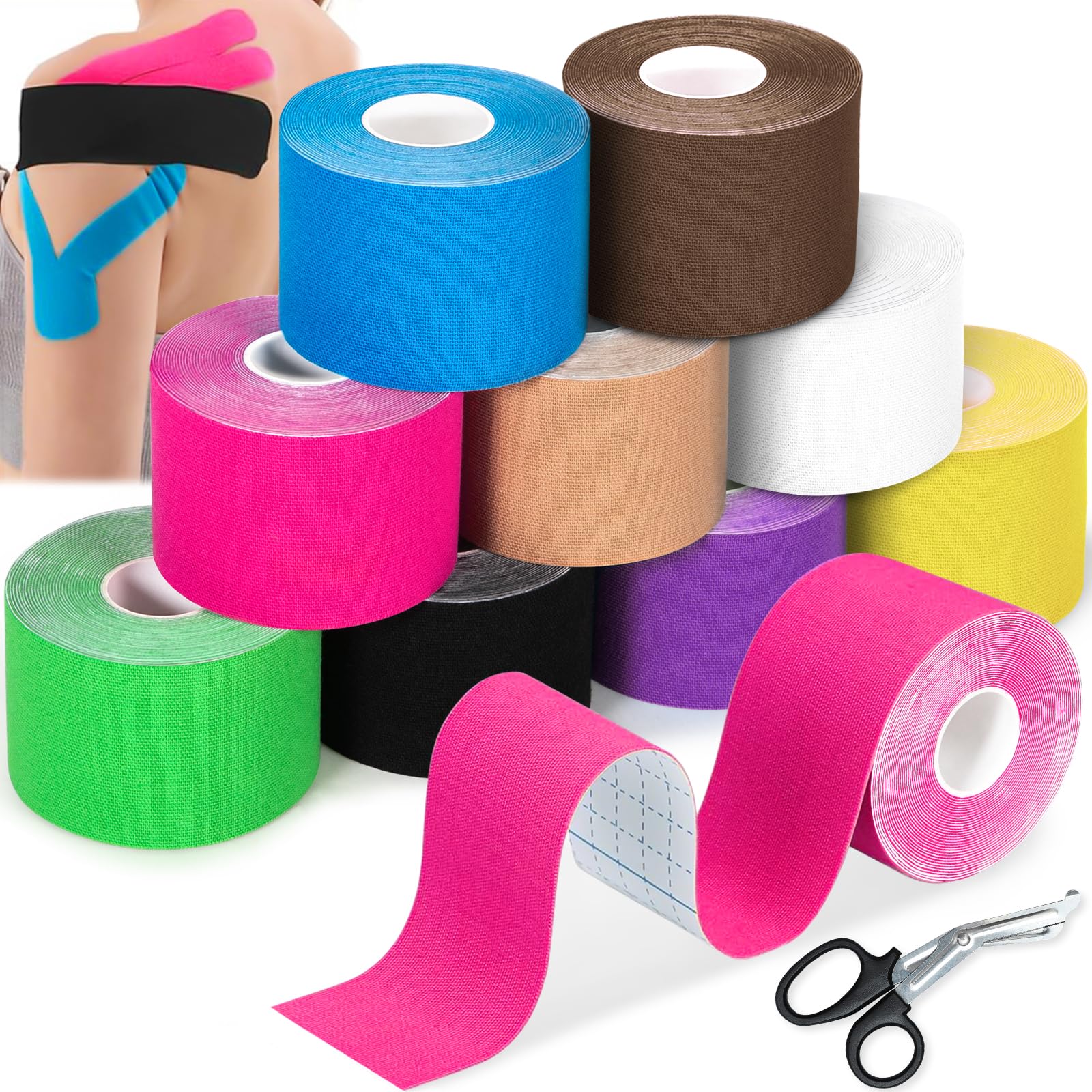 Bande de kinésiologie (k-taping)